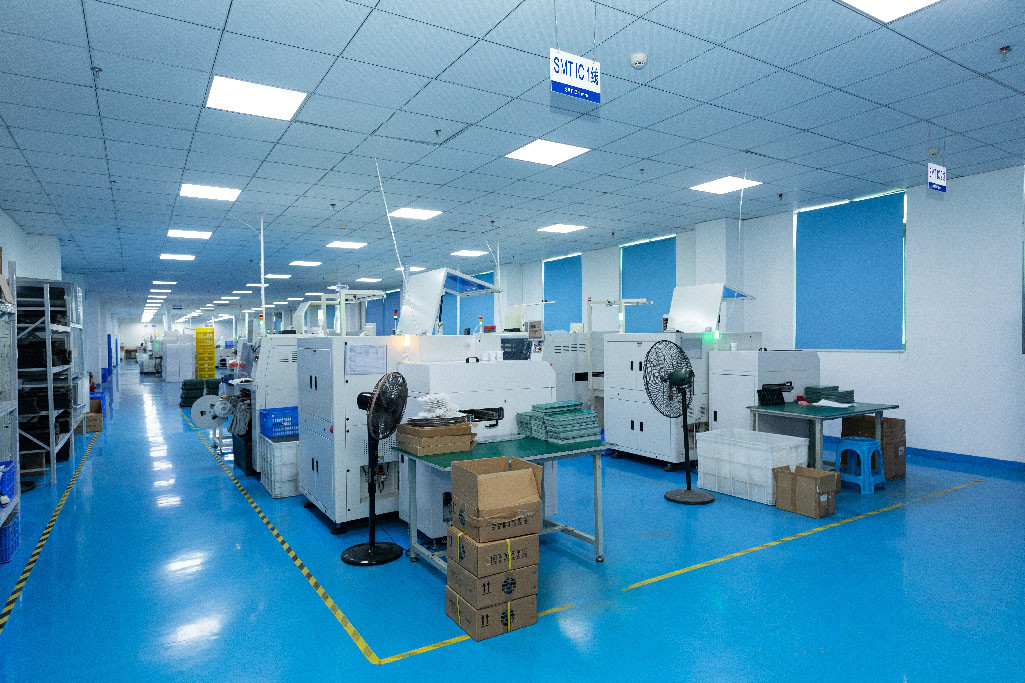 Shenzhen Mannled Photoelectric Technology Co., Ltd linha de produção da fábrica