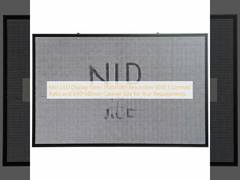 Painel de exibição mini LED 1920x1080 Resolução 5000 1 Relação de contraste e 640 * 480mm Tamanho do gabinete para suas necessidades