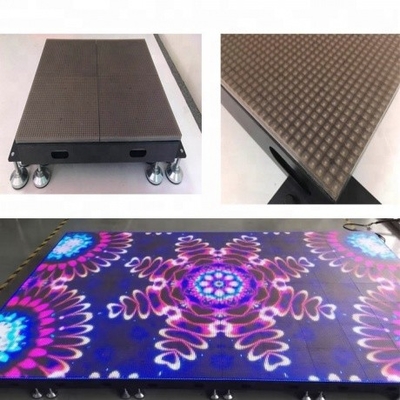 Tela de exposição interna P3.91 interativo inteligente do diodo emissor de luz de Dance Floor