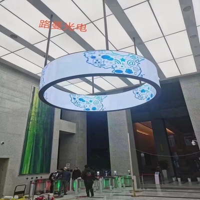 comprar P1.56 SMD1010 Ecrã LED flexível cilindro comercial para shows e eventos ao vivo online manufacture