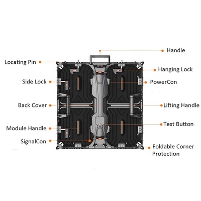 comprar P3.91mm Stage Rental LED Display Screen Die Casting Alumínio online manufacture