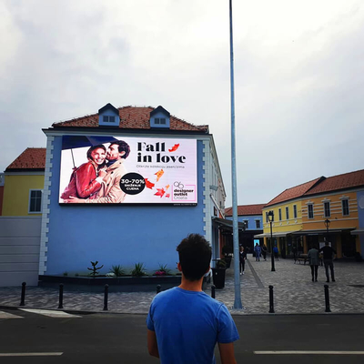 comprar HD P4 Impermeável Publicidade ao ar livre LED Display Eletrônico Digital Billboard Full Color online manufacture