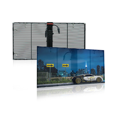 comprar 1000x1000mm Ecrã LED exterior transparente DIP346 online manufacture