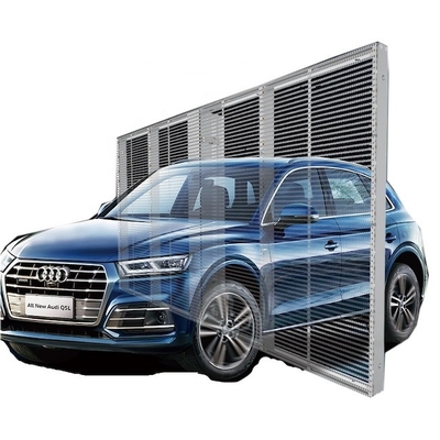 comprar Painel de exibição LED transparente a cores completas P3.9mm Manutenção frontal da janela de vidro online manufacture