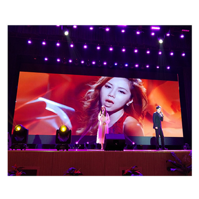 comprar Full Color LED Stage Backdrop Screen HD Publicidade em ambientes internos P3.91 online manufacture