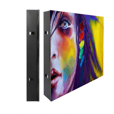 comprar 4mm P3.91 Indoor Full Color LED Screen Esquina direita Coluna de vídeo Mural montado online manufacture