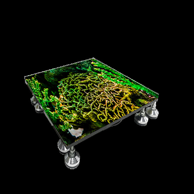 comprar HD Indoor P3.91 Portable 3D Led Dance Floor Wedding Floor LED Display Screen online manufacture