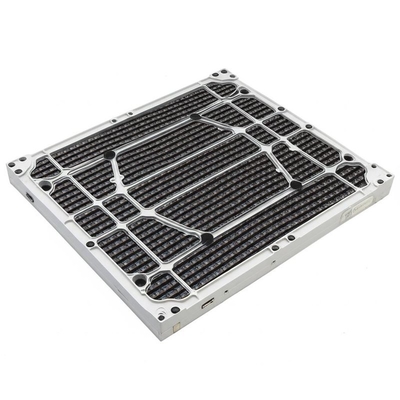 comprar Estrutura de painel de alumínio de fundição a pressão Modulo de exibição LED a cores completas 320 * 160 para e construção durável online manufacture